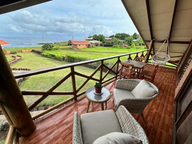 Villa Cabanas Anavai Rapa Nui Hanga Roa Exterior foto