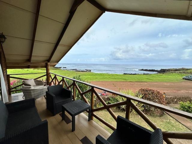 Villa Cabanas Anavai Rapa Nui Hanga Roa Exterior foto