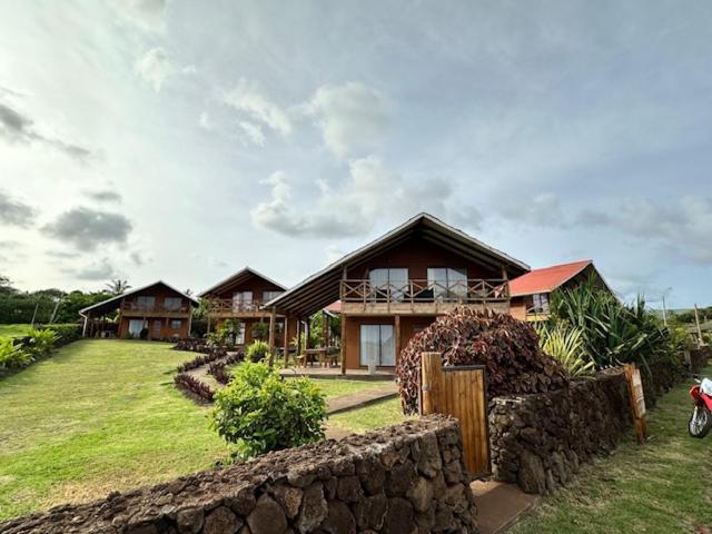 Villa Cabanas Anavai Rapa Nui Hanga Roa Exterior foto