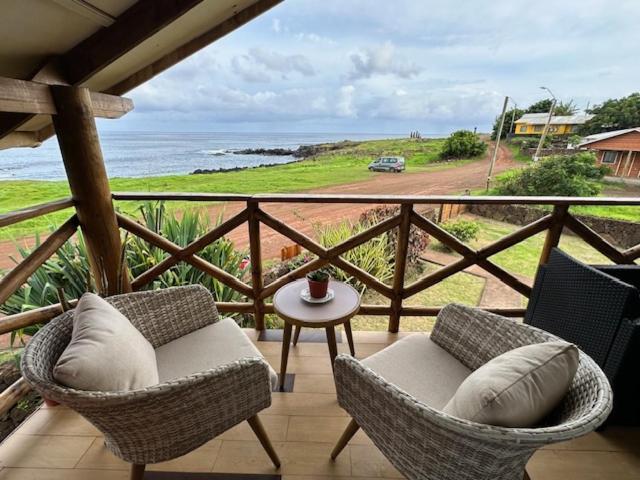 Villa Cabanas Anavai Rapa Nui Hanga Roa Exterior foto