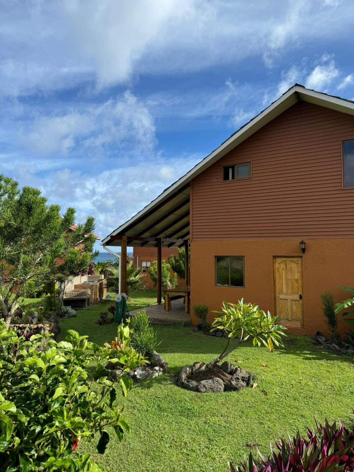 Villa Cabanas Anavai Rapa Nui Hanga Roa Exterior foto