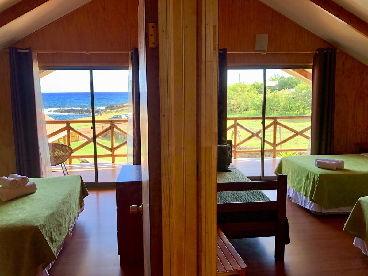 Villa Cabanas Anavai Rapa Nui Hanga Roa Exterior foto