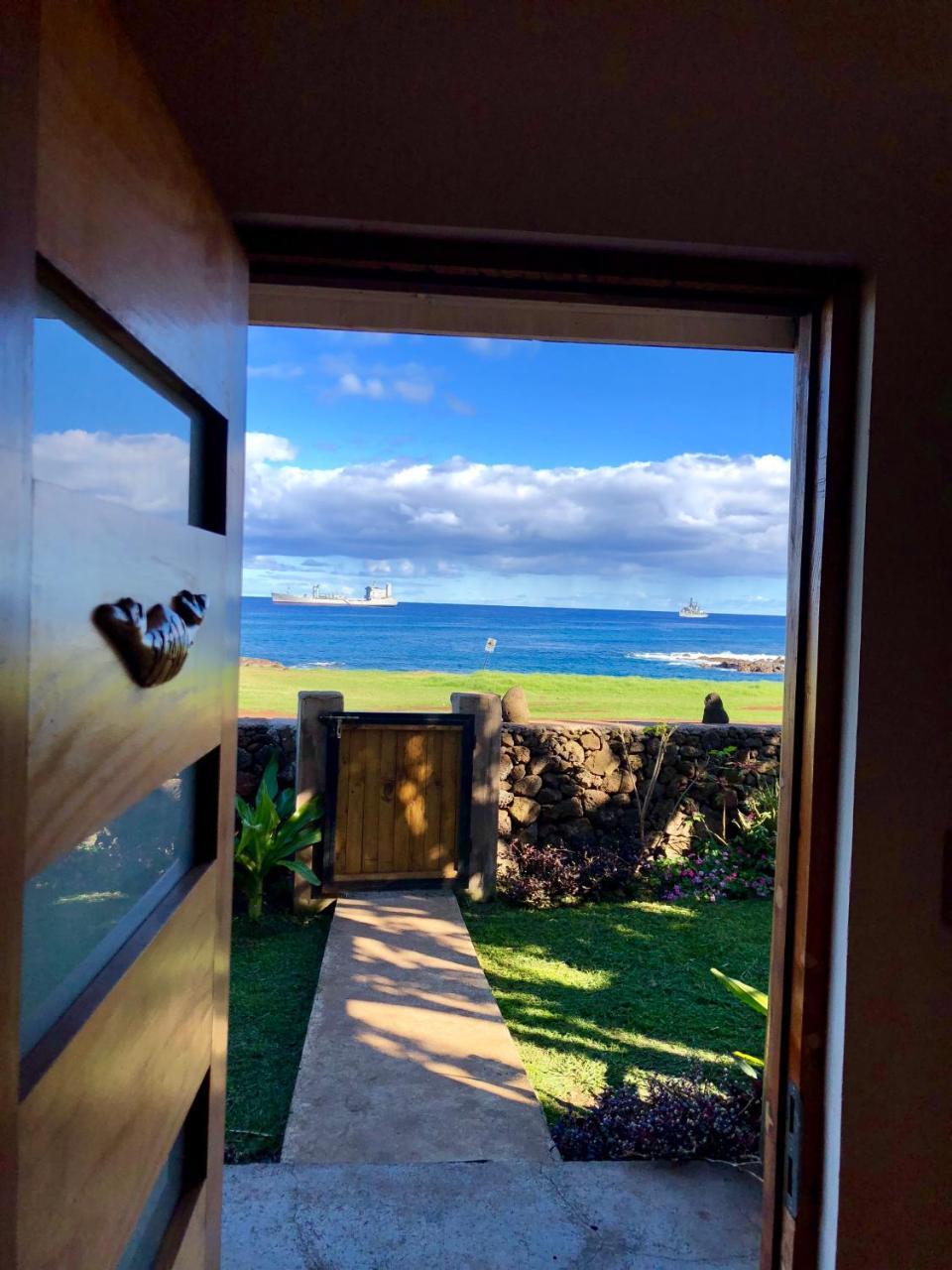 Villa Cabanas Anavai Rapa Nui Hanga Roa Exterior foto