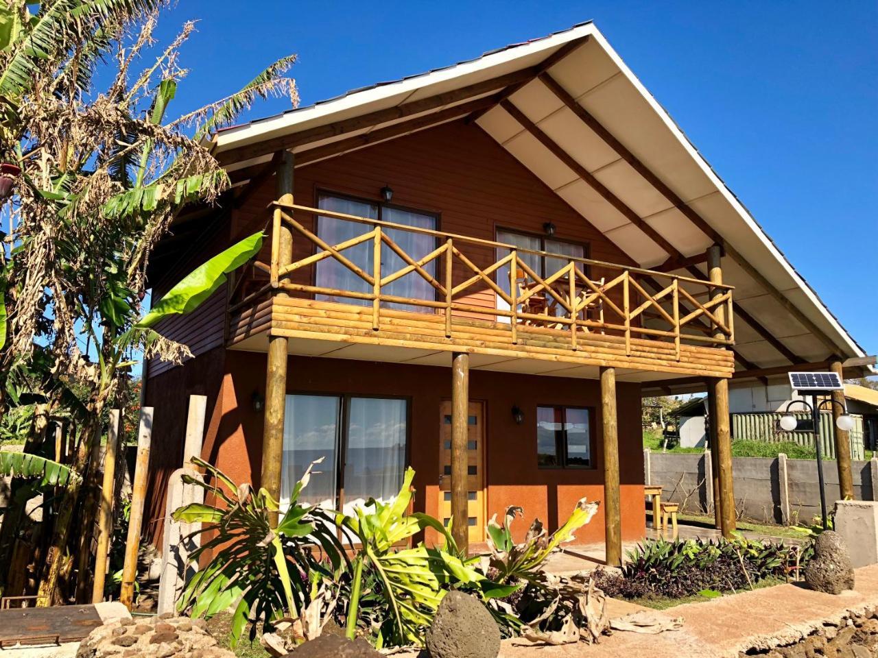 Villa Cabanas Anavai Rapa Nui Hanga Roa Exterior foto