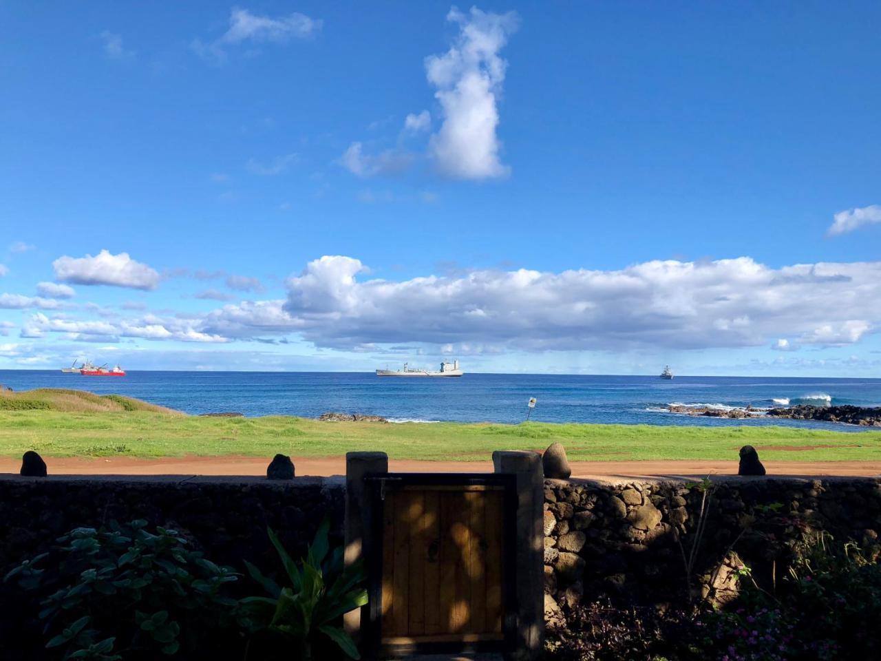 Villa Cabanas Anavai Rapa Nui Hanga Roa Exterior foto