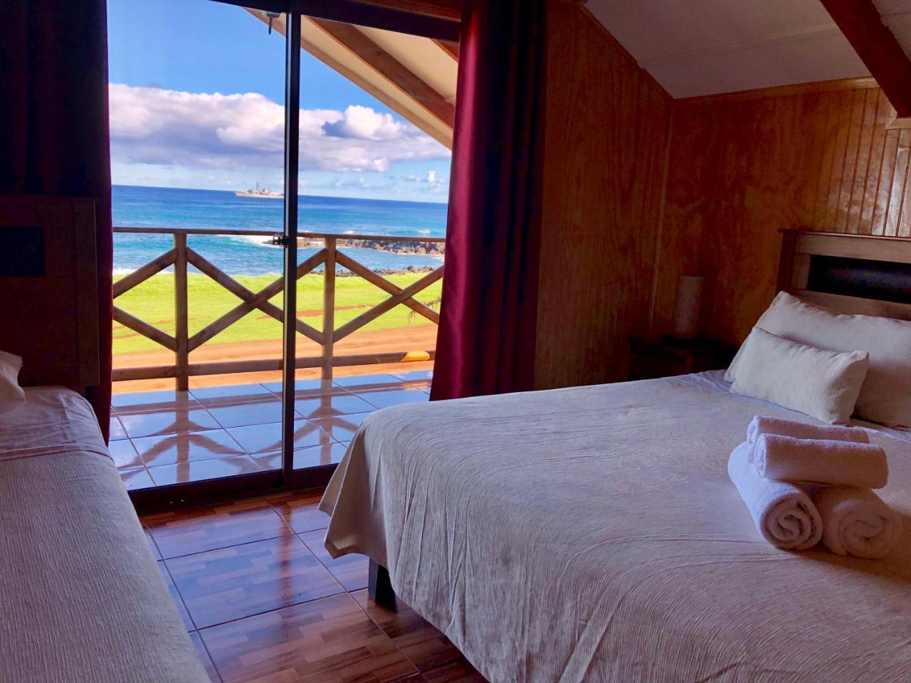 Villa Cabanas Anavai Rapa Nui Hanga Roa Exterior foto