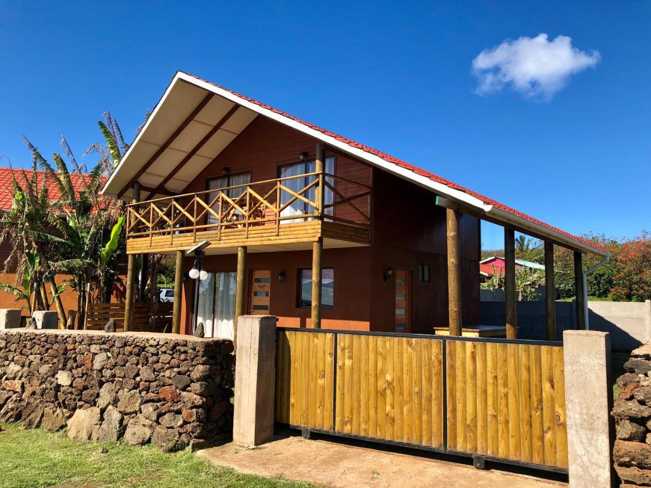 Villa Cabanas Anavai Rapa Nui Hanga Roa Exterior foto