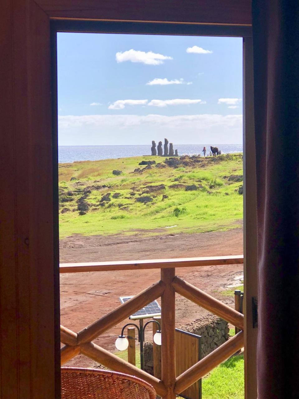 Villa Cabanas Anavai Rapa Nui Hanga Roa Exterior foto