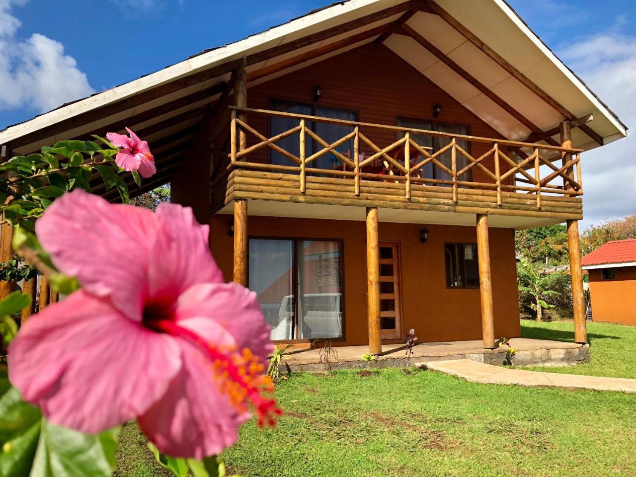 Villa Cabanas Anavai Rapa Nui Hanga Roa Exterior foto