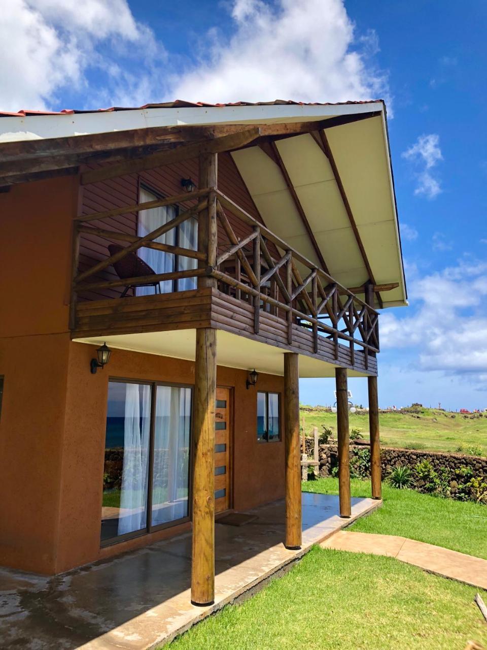 Villa Cabanas Anavai Rapa Nui Hanga Roa Exterior foto